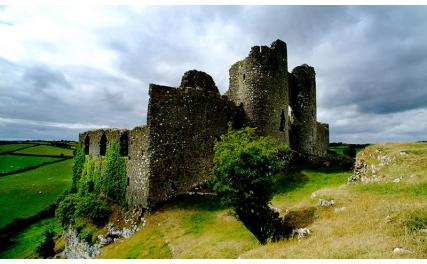 Castle Roche - on a rocky outcrop