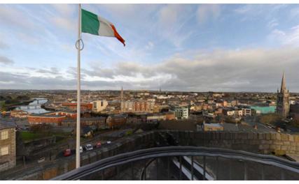 Millmount Museum and Tower - view of Drogheda